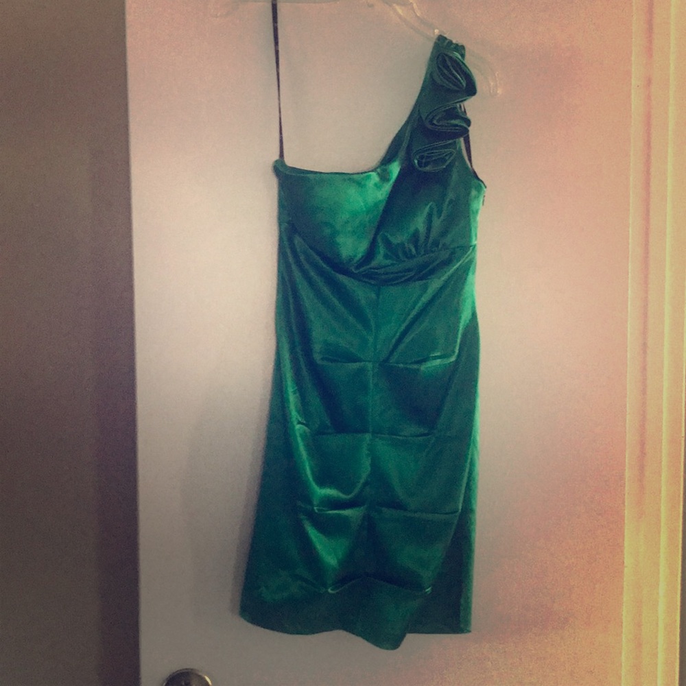 Green Party dress